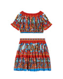Red Carretto Skirt (12 Years)