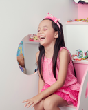 Pink and Fuschia Tiered Party Dress (4 years)