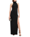 Black Turtleneck Gown