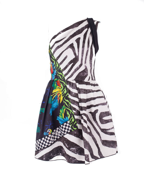 Duchess Zebra Party Dress