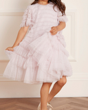Light Pink Valentine Ruffle Mini Me Dress