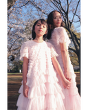 Light Pink Valentine Ruffle Mini Me Dress