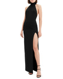 Black Turtleneck Gown