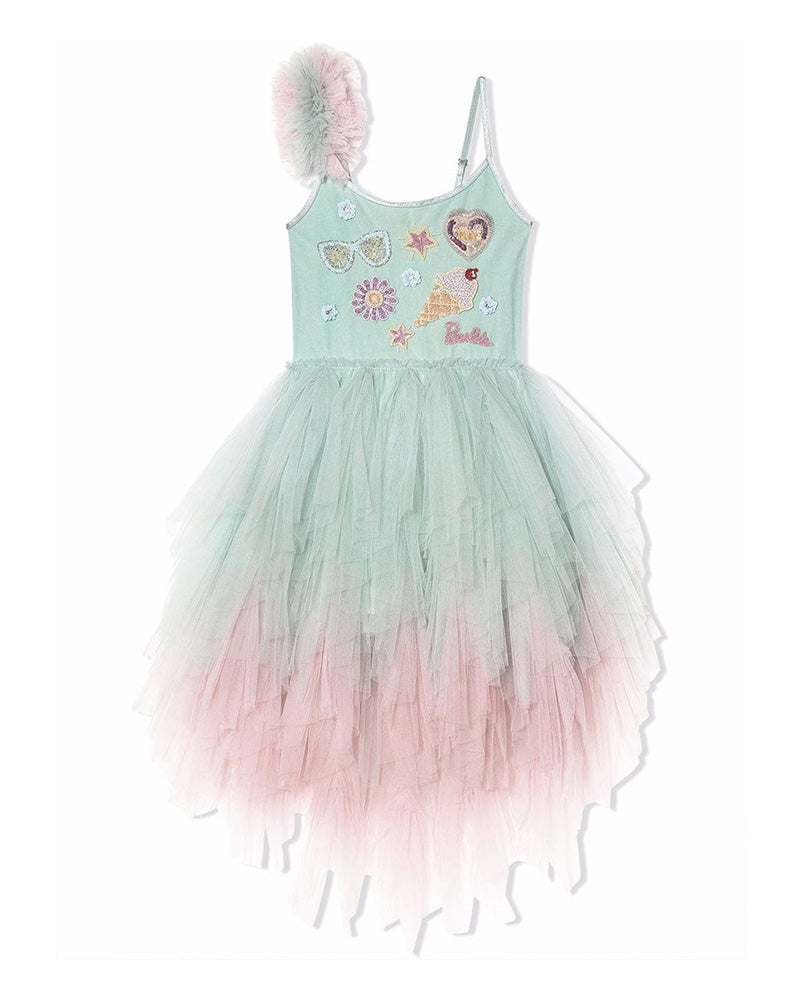 Barbie x Tutu Du Monde 'Sparkle On' Dusty Aqua Tutu Dress