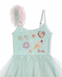 Barbie x Tutu Du Monde 'Sparkle On' Dusty Aqua Tutu Dress