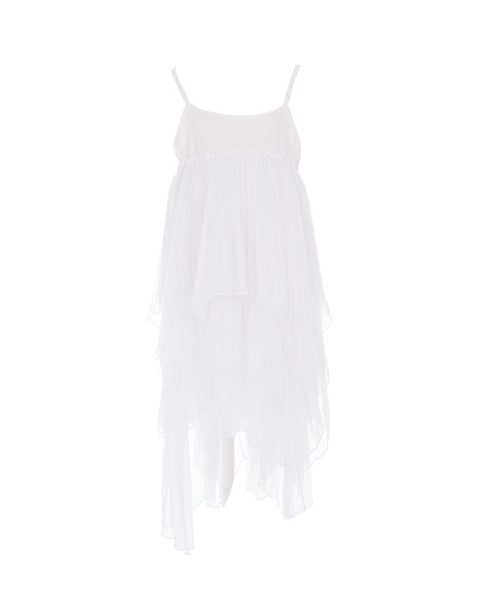 Tiered Pleated Dress