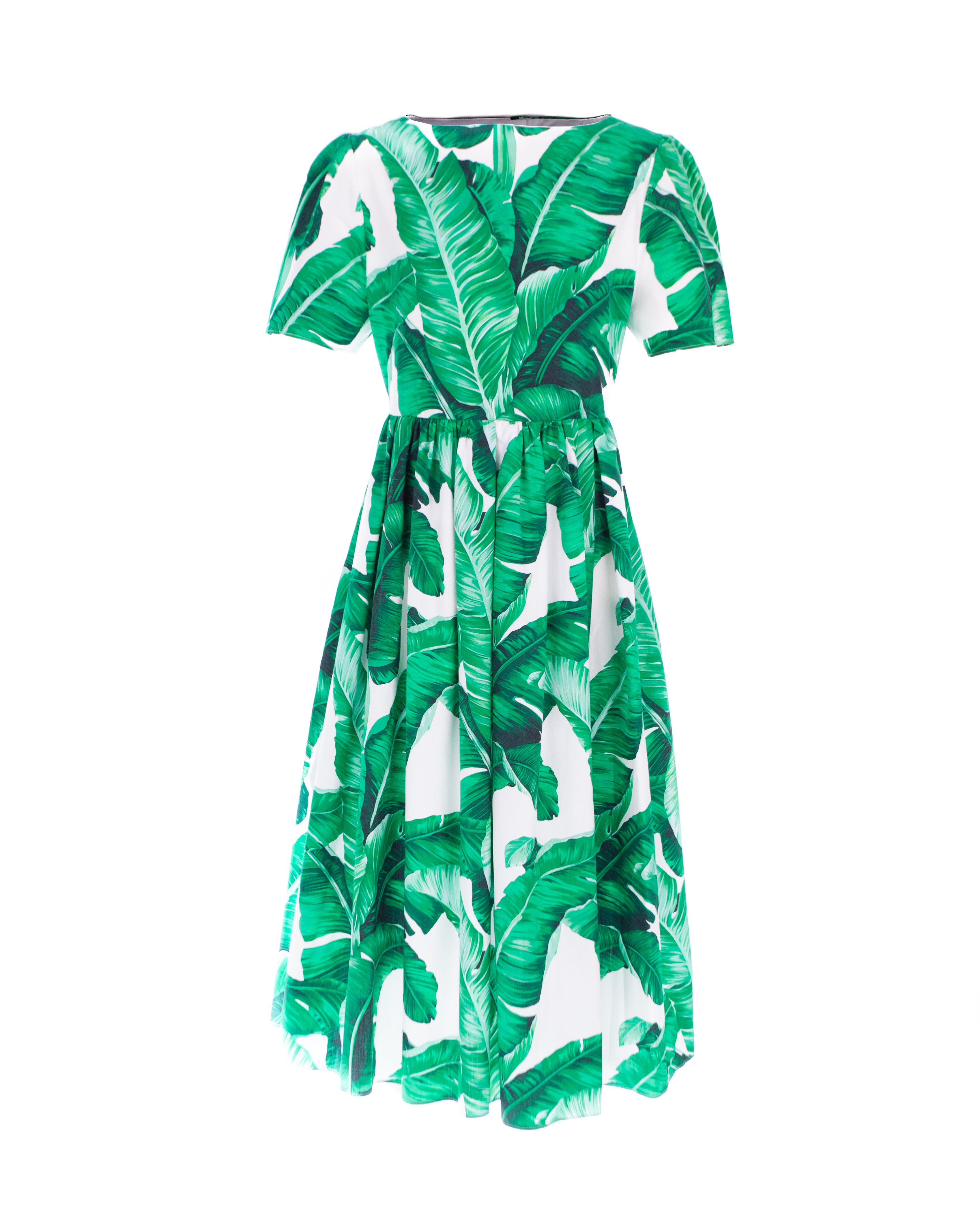 Dolce gabbana leaf dress Outlet
