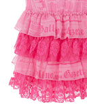 Pink and Fuschia Tiered Party Dress (4 years)