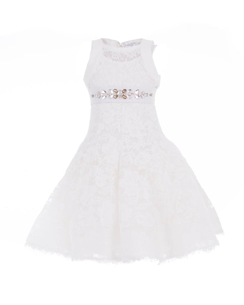 White Ballroom Party Dress