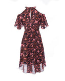 Emile Floral Silk Dress