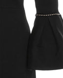 Amelie Off-Shoulder Black Dress