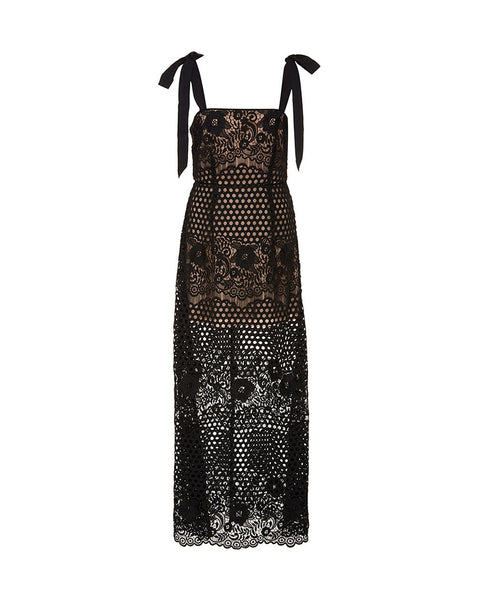 Secret Lover Lace Midi Dress