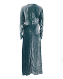 Ali Long Velvet Robe Dress