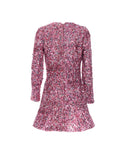 Pink Recycled Sequin Dress