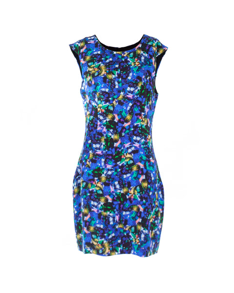 Jewel Print Sheath Dress