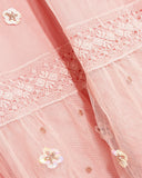 Floral Shimmer Embellished Gown