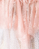 Asymmetric Lace Dress