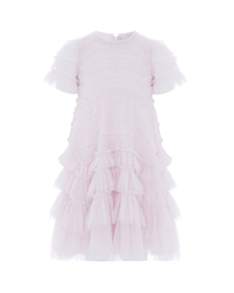 Light Pink Valentine Ruffle Mini Me Dress