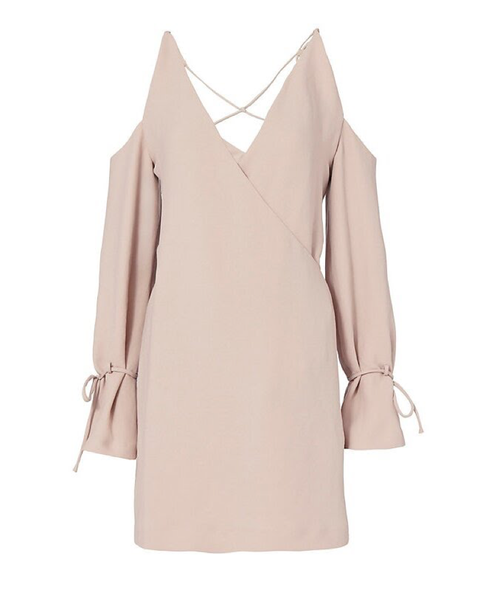 Lebeca Cut-Out Crepe Dress