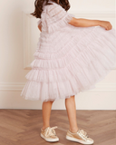 Light Pink Valentine Ruffle Mini Me Dress
