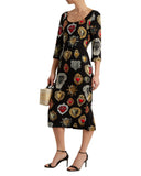 Sacred Heart Print Dress