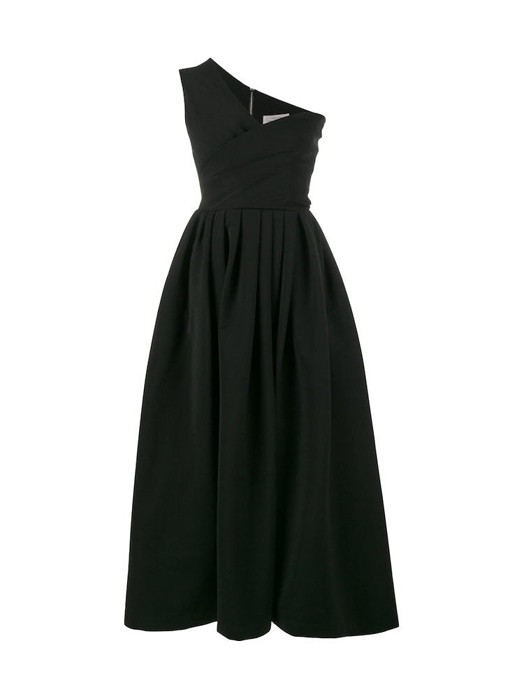 April One-Shoulder Midi Dress